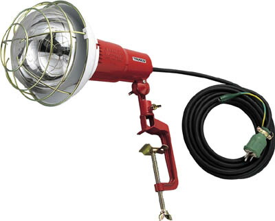 TRUSCO アース付投光器 ポッキンプラグ付コード10m 300W【RT-310EP】(作業灯・照明用品・投光器)【送料無料】