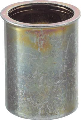 TRUSCO クリンプナット薄頭スチール 板厚1.5 M5X0.8 1000入【TBNF-5M15S-C】(ファスニングツール・ブラインドナット)【送料無料】の通販は 17,180円