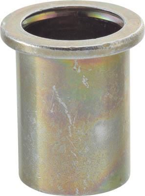 TRUSCO クリンプナット平頭アルミ 板厚2.5 M10X1.5 500個入 TBN10M25AC トラスコ □TRUSCO クリンプナット平頭アルミ 板厚2.5 M10X1.5 500個入〔品番: