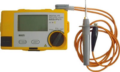 マルチ 太陽電池パネル対応絶縁抵抗計 MISPV1【送料無料】の通販は
