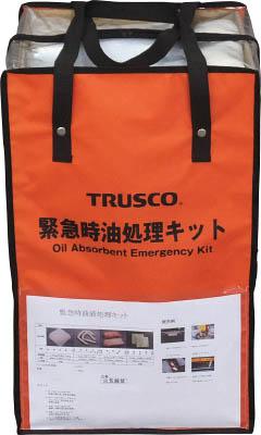 TRUSCO 緊急時油処理キット M TOKK-M 1セット 緊急時油処理キット TRUSCO 液体吸収材キット 通販モノタロウ