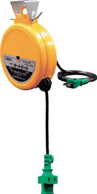 日動 自動巻きリール オートリール 100Ｖ 2芯×5ｍ【AL-053】(コードリール・延長コード・電源リール)【送料無料】 9,600円