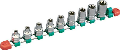 ＫＴＣ 12．7ｓｑ．Ｅ型トルクスレンチセット［9コ組］【TB4E09】(レンチ・スパナ・プーラ・ソケット)【送料無料】の通販は