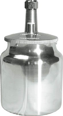 デビルビス 吸上式塗料カップアルミ製（容量700ＣＣ）Ｇ3／8【KR-470-1】(塗装・内装用品・スプレーガン)【送料無料】の通販は