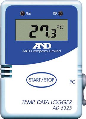 Ａ＆Ｄ 温度データーロガー 8000メモリー【AD5325】(計測機器・温度計・湿度計)【送料無料】の通販は 8,219円