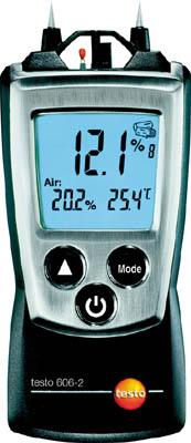 テストー ポケットライン材料水分計 ＴＥＳＴＯ606−2 温湿度計測機能付【TESTO-606-2】(計測機器・水質・水分測定器)【送料無料】