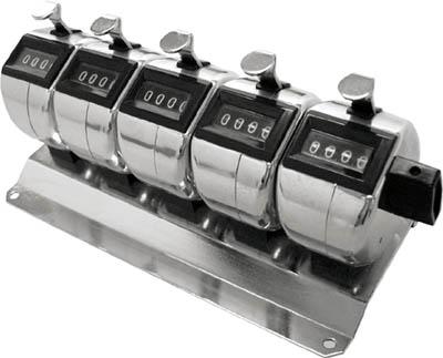 ライン精機 連式数取器【H-102M-5】(計測機器・カウンタ)【送料無料】