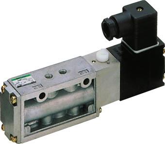 ＣＫＤ 4Ｆシリーズパイロット式5ポート弁セレックスバルブ【4F210-08-AC100V】(空圧・油圧機器・電磁弁)【送料無料】
