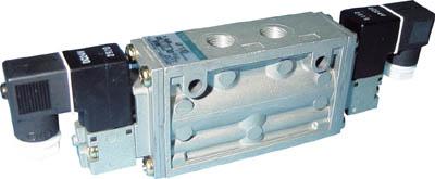 ＣＫＤ 4Ｆ続きもの飛行士式5界面弁セレックスバルブ【4F120-08-AC100V】(空圧・油圧器機・電磁弁)【貨物輸送無料】
