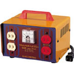 日動 変圧器 昇圧器ハイパワー 2ＫＶＡ 2芯タイプ【M-20】(コードリール・延長コード・変圧器（トランス）)【送料無料】