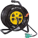 日動 電工ドラム マジックリール 100Ｖ アース付 30ｍ【Z-E34】(コードリール・延長コード・コードリール100Ｖ)【送料無料】