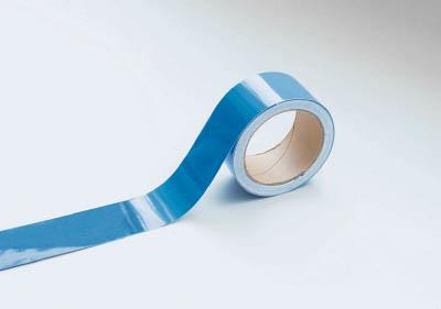 ＴＲＵＳＣＯ 蛍光ラインテープ５０ｍｍｘ３３ｍ ブルー TLK5033B【送料無料】