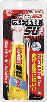 コニシ ボンドウルトラ多用途ＳＵプレミアムハード １０ｍｌ クリアー