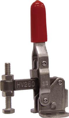 角田 ステンレス製ハンドル立型トグルクランプ Ｎｏ．ＨＶ２５０−２Ｓ KCHV2502S