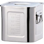 ＴＲＵＳＣＯ ステンレス角タンク ８．６Ｌ ２１０ 取手付 TFC8【送料無料】