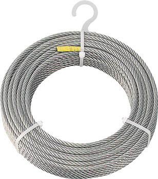 ＴＲＵＳＣＯ ステンレスワイヤロープ Φ８．０ｍｍＸ３０ｍ CWS8S30【送料無料】