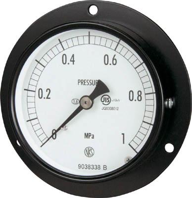 長野 普通形圧力計【AC15-231-0.6MP】(計測機器・圧力計)【送料無料】