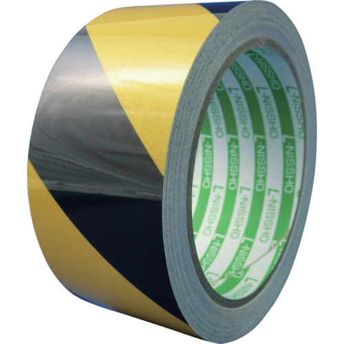 日東エルマテ 再帰反射テープ 75mmX10m イエロー/ブラック HT75YBの通販は 5,020円