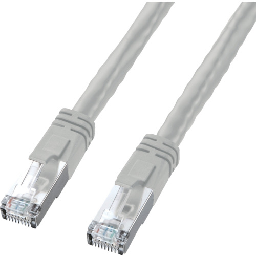 SANWA CAT6 LANケーブル PoE対応タイプ ライトグレー 15m KBT6POE15【送料無料】