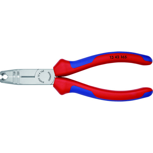 KNIPEX ニッパー付きワイヤストリッパー 1342165【送料無料】