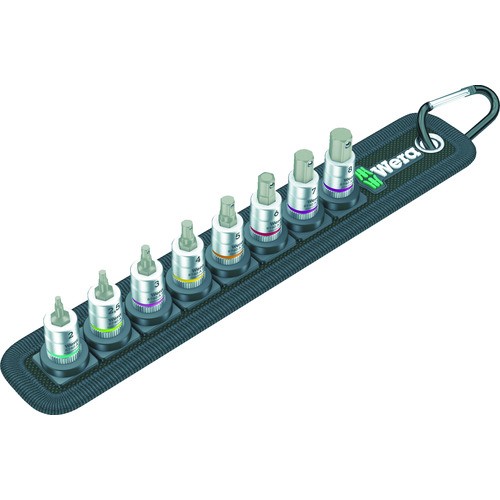 Wera BELT 2 8740A Hex-Plus HF ベルトソケットセット 1/4 3881【送料無料】の通販は