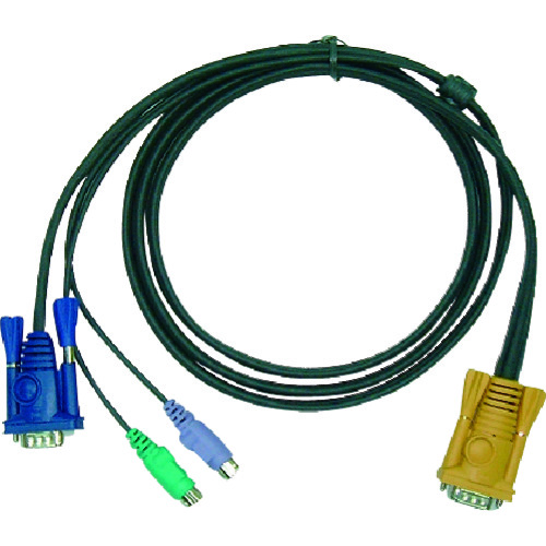 ATEN PS/2 KVMケーブル SPHDタイプ 1.8m 2L5202P【送料無料】