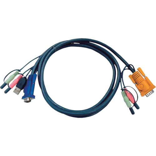 ATEN USB KVMケーブル オーディオ対応 SPHD KVM用 3m 2L5303U【送料無料】