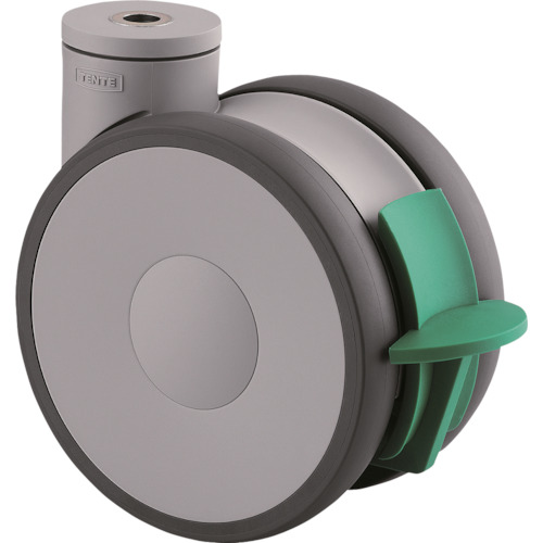 テンテキャスター 高性能旋回双輪キャスターLINEA(ウレタン車輪) 5941UAP100P3013【送料無料】の通販は