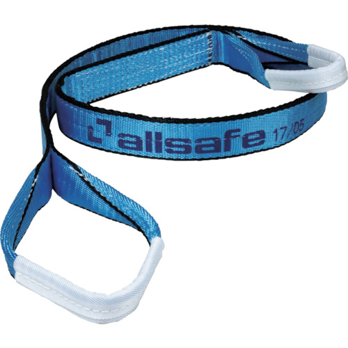 allsafe オールセーフスリングベルト3E25x10m スカイブルー AS3E25100【送料無料】