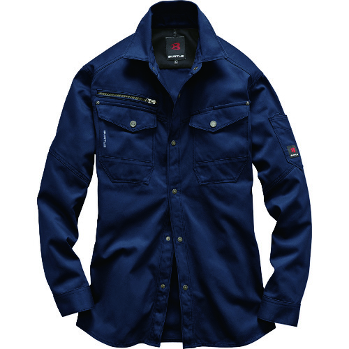 バ-トル 作業服 8105-3-S ネイビー 81053S【送料無料】