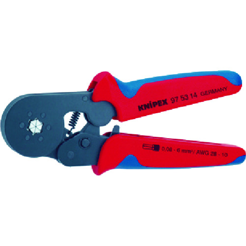 KNIPEX 9753-14 エンドスリーブ用自動調整圧着ペンチ 975314【送料無料】