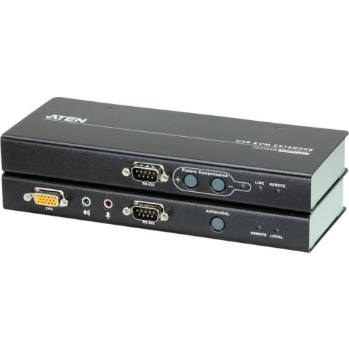 ATEN KVMエクステンダー USB/VGA/オーディオ/カテゴリ5e (1280×1024@200m) CE750A【送料無料】