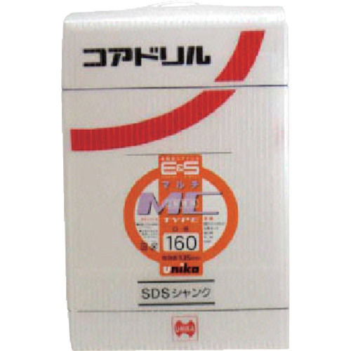 ユニカ "単機能コアドリルE&S"マルチタイプ(回転ドリル用) ESM160SDS【送料無料】