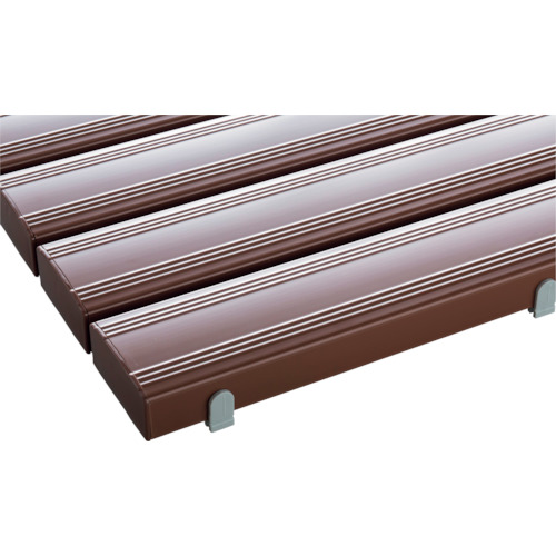 テラモト 抗菌安全スノコ(組立品)400×900茶 MR0933114【送料無料】の通販は