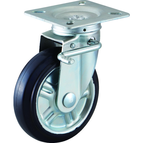 TRUSCO トラスコ 自在ブレーキ付キャスターφ150 HWB150J【送料無料】 4,585円