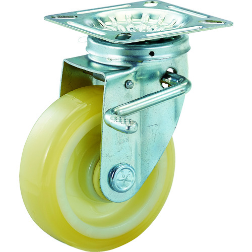 TRUSCO トラスコ ハイテンプレス製ナイロンウレタン車 自在S付金具 130パイ HTTUJB130A【送料無料】 4,851円