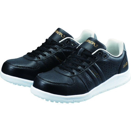 シモン 耐滑静電プロスニーカー NS611BKS22.0の通販は