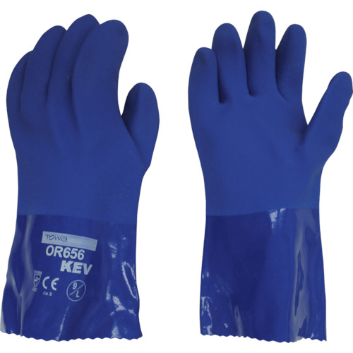ビニスター 耐油ビニスターKEV(12双入) 9/L OR6569【送料無料】