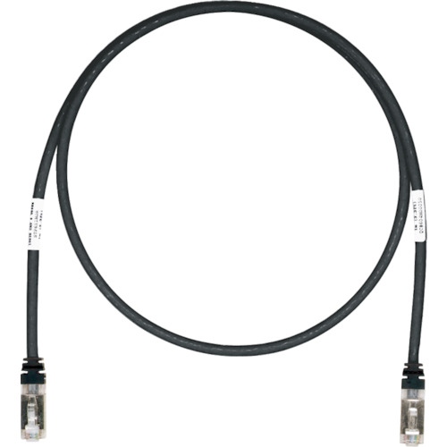 パンドウイット CAT6A/CAT6 シールドパッチコード 12m 黒 STP6X12MBL【送料無料】