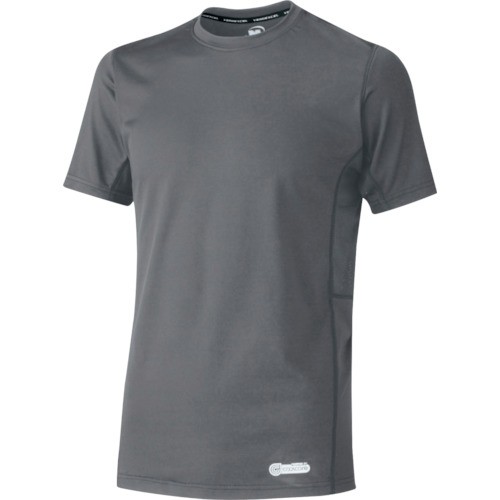 ミドリ安全 ベルデクセル 男女共用 半袖クールコアTシャツ VEC11上 グレー L VEC11UEL【送料無料】の通販は