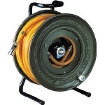 ハタヤ エアーリール 30ｍ 内径φ8．0 天然ゴム製5／16ホース【LC-230】(流体継手・チューブ・エアリール)【送料無料】