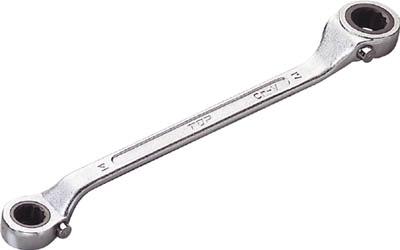 ＴＯＰ ラチェットメガネレンチ 11Ｘ13ｍｍ【RW-1113】(レンチ・スパナ・プーラ・ラチェットレンチ)【送料無料】