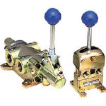 ＴＡＩＹＯ ハンドバルブ 1／2【4PN-104】(空圧・油圧機器・切替弁)【送料無料】