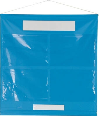 ユニット フリー掲示板Ａ3青セット・ターポリン・965Ｘ930ｍｍ【464-01B】(安全用品・標識・安全標識)【送料無料】