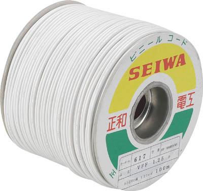 正和電工 平行線 ＶＦＦビニールコード 100ｍ 白【FF-100BD W】(電設配線部品・電線)【送料無料】の通販は