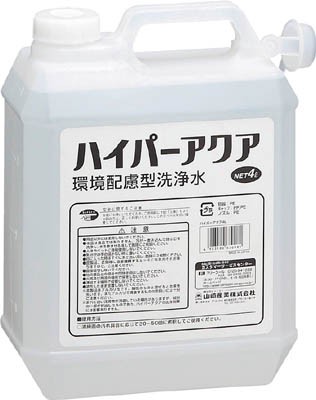 コンドル （洗剤）ハイパーアクア 4Ｌ【CH560-040X-MB】(清掃用品・洗剤・クリーナー)【送料無料】