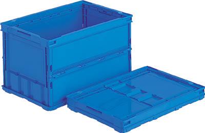 サンコー ペタンコＯ−50Ｂ青【SKSO-O50B-BL】(コンテナ・パレット・折りたたみコンテナ) 5,120円