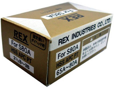 ＲＥＸ 固定倣い式自動切上チェザー ＡＰＣＨＳＳ65Ａ−80Ａ【APCHSS65A-80A】(水道・空調配管用工具・ねじ切り機)【送料無料】