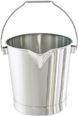 日東 ステンレスバケツ 15Ｌ【BA-15】(ボトル・容器・ステンレスタンク)【送料無料】の通販は