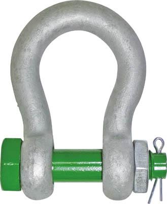 大洋 グリーンピンスタンダードシャックル バウ・ボルトナット 2ｔ【GPBB-2T】(吊りクランプ・スリング・荷締機・シャックル) 4,526円